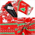 thumbnail image 3 of Men's Christmas Blazer Jacket Xmas Funny Ugly Casual One Button Holiday Suit, Christmas Red, L, 3 of 6