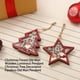 thumbnail image 4 of Wosthever Colgante de Navidad para colgar en la pared de la ventana, decoración de Navidad, fiesta, vacaciones, ambientes, decoración de Kits de decoración para fiestas Estrella, 4 of 5