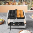 thumbnail image 6 of Mini Electric Waffle Making Baking Machine 1800W Egg-Shape Waffle Making Machine, 6 of 18