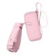thumbnail image 4 of plegable compacto, resistente y moderno con correa para el hombro, ideal para viajes, senderismo, camping, playa y otras actividades al aire rosa, 4 of 10