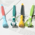 thumbnail image 1 of Flmtop Pet Toothbrush Three Sided Multi-angle Cleaning Plastic Dog Soft Bristle Toothbrush for Oral Care Baby Blue, 1 of 9