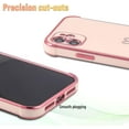 thumbnail image 3 of for iPhone 11 Case, Slim Shockproof Electroplated iPhone 11 Protective Phone Case, Pink, 3 of 10