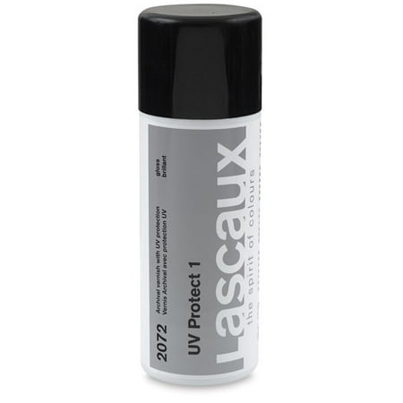 Varnish Aerosol - Lascaux UV Protect Gloss Spray Varnish 400ml Aerosol Can