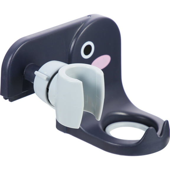 DECORNIJIA Whamvox Blue ABS Shower Mount with Adhesive Fixation for Homeowners and Renters