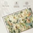 thumbnail image 6 of Elephant Stock Expressive Pale Floral Wall Art - Horizontal Canvas Wall Art - Living Room Wall Decor - Abstract Canvas - Green And Pink Decor By Silvia Vassileva - 12" x 8", 6 of 8