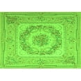 thumbnail image 1 of Ahgly Company Indoor Rectangle Medallion Green French Area Rugs, 6' x 9', 1 of 1