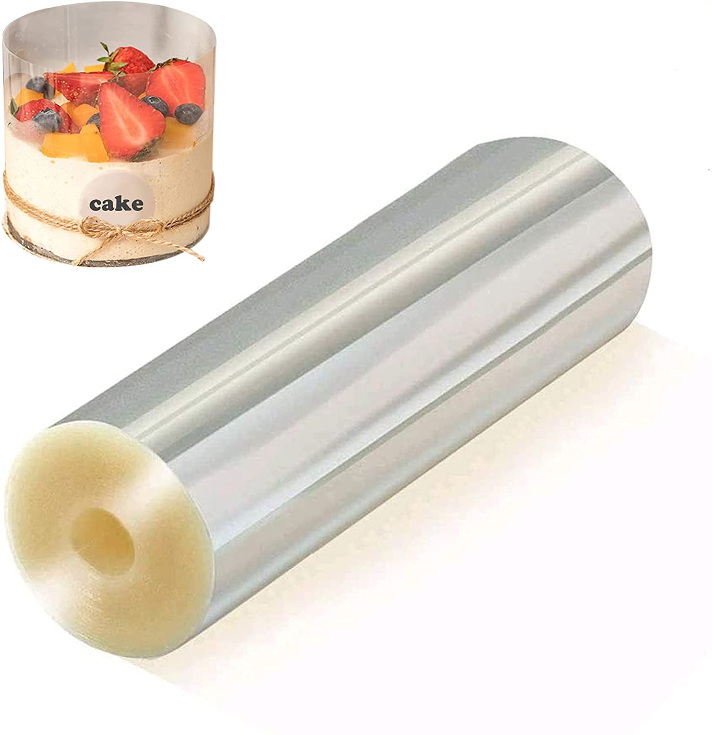  Gutsdoor Cake Collars 4 x 394inch, Acetate Rolls, Clear Cake  Mousse Strips, Transparent Cake Rolls, Cake Acetate Sheets for Chocolate  Mousse Baking Cake Decorating: Home & Kitchen