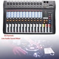 thumbnail image 3 of Anqidi Professional 12 Channel Live Studio Audio Mixer USB Mixing Console Pro Audio Equipment Musical Instruments CT-120S, 3 of 12