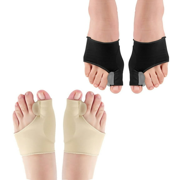 GUIYANIU 2 Pairs Bunion Corrector with Gel Cushion Pad for Hallux Valgus Realignment