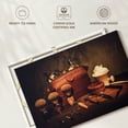thumbnail image 6 of Elephant Stock Salon Accessories For Men Wall Art - Horizontal Canvas Wall Art - Living Room Wall Decor - Fashion And Beauty Canvas - Brown And Beige Decor - 36" x 24", 6 of 8