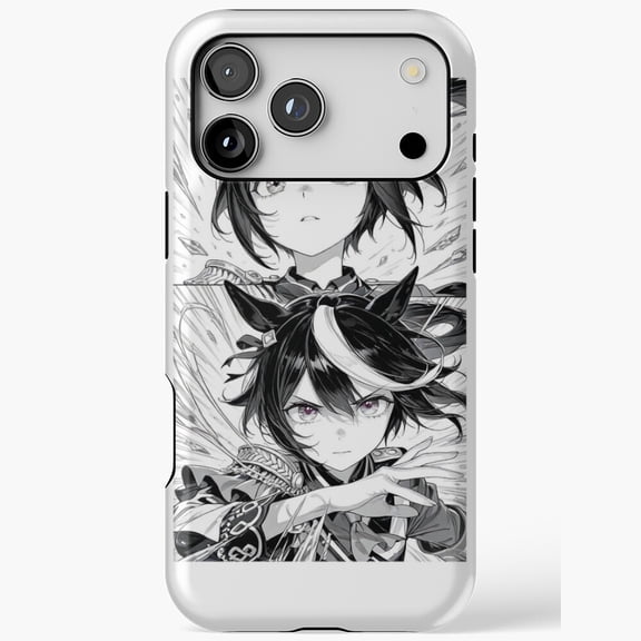 Tokai Teio Umamusume Anime Art iPhone Case 17 to 11 Pro Max up to size 5XL