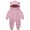 Pink, variant on Infant Baby Boy Girl Clothing Santa Long Sleeve Jumpsuit Romper Newborn First Christmas Outfit One Piece Clothes(Blue,6-12 Months)