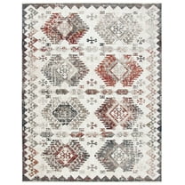 SAFAVIEH Herat Syeda Oriental Area Rug, Cream/Grey, 9' x 12'