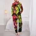 thumbnail image 5 of Lsque Chucky Pattern Long Sleeve Pajama Set for Women - Soft 2-Piece Sleepwear and Loungewear Set with Pockets, Comfy Nightwear, 5 of 8