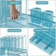 thumbnail image 2 of Organizador de escritorio Marbrasse de 4 niveles con 5 soportes para archivos y 2 soportes para bolígrafos, 2 of 7