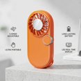 thumbnail image 5 of AuroraX Orange Portable Pocket Fan Rechargeable Mini Handheld Fan Rechargeable Lightweight Quiet Battery Operated Fans for Wedding Guests, 5 of 6