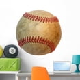 thumbnail image 1 of Ball for Game Baseball Wall Decal by Wallmonkeys Peel and Stick Graphic (36 in W x 24 in H) WM252851, 1 of 4
