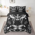 thumbnail image 2 of Castle Fairy Abstract Skeleton Skull Twin Bedding Sets,Butterfly Bedding Comforter Set, 2 of 8