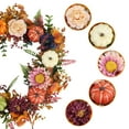 thumbnail image 5 of Cevemin Thanksgiving Halloween Wreath Decorations, Realistic Pumpkin Peony Fall Wreath for Farmhouse Front Door, Durable Waterproof Autumn Harvest Decor 2025, 5 of 7