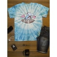 thumbnail image 3 of Find Your Paradise Shark Tie Dye Cyclone Men -Smartprints Designs, Male x-Large, 3 of 4