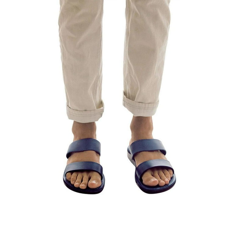 Aviv - Leather Double Strap Sandal - Mens Sandals - Walmart.com display picture 2