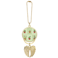 thumbnail image 1 of Succulents Cactus Potted  Illustration Pattern Car Keychain Angel Wing Pendant, 1 of 4
