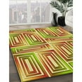 thumbnail image 2 of Ahgly Company Indoor Rectangle Patterned Mahogany Brown Area Rugs, 3' x 5', 2 of 6