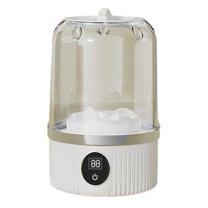 Clearance! Underwear Washer, Portable Rechargeable Cordless Mini Washing Machine, Furenl Underwear Washer Portable Rechargeable Cordless Washing Machine 1L Capacity White High Efficiency