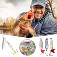 thumbnail image 4 of Fishing Lures Baits Fishing Tackle Kit -Including Crankbaits,Plastic Worms,Jigs,Topwater Lures,Tackle Box Fishing Accessories for Freshwater or Saltwater, 4 of 6
