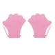 thumbnail image 3 of Guantes de natación palmeados Guantes de natación Silicona con correa para la muñeca Aletas de mano de buceo Guantes acuáticos ajustables para piscina Rosa Sunnimix Guantes de natación, 3 of 8