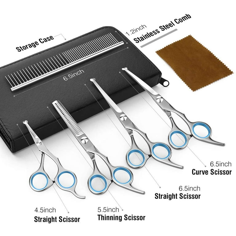 Pet magasin grooming scissors kits hot sale