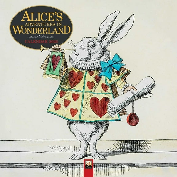 Science Museum: Alice's Adventures in Wonderland Wall Calendar 2026 (Art Calendar), (Paperback)