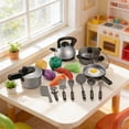 thumbnail image 6 of Kids Cooking Toy Kitchen Set Pretend Play Food With Cutting Fruit Vegetables Educational Toddler Toys, 6 of 6