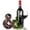 Black (&), variant on Made Easy Kit Metal Letter Wine Cork Savers Monogram w/ Free Wall Mount Kit, A-Z (Y)