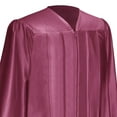 thumbnail image 4 of Endea Graduation Shiny Garnet Graduation Gown  Cap, 4 of 9