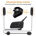 thumbnail image 1 of Auriculares intercomunicadores compatibles con Bluetooth para casco de motocicleta Clip de micrófono para V4 V6 Ndcxsfigh Accesorios para autos y motos, 1 of 8
