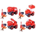 thumbnail image 2 of Vehículo de Ingeniería Zulema Juguetes de Construcción Rojo Dinosaurios, 2 of 5