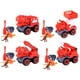 thumbnail image 2 of Vehículo de Ingeniería Zulema Juguetes de Construcción Rojo Dinosaurios, 2 of 5