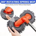 thumbnail image 4 of cisilov Car Duster, 360° Rotating Chenille Car Cleaning Brush with Telescopic Handle, Detachable Soft Mop Head, Scratch-Free for Car, Truck, SUV, RV, Home Use, 4 of 7