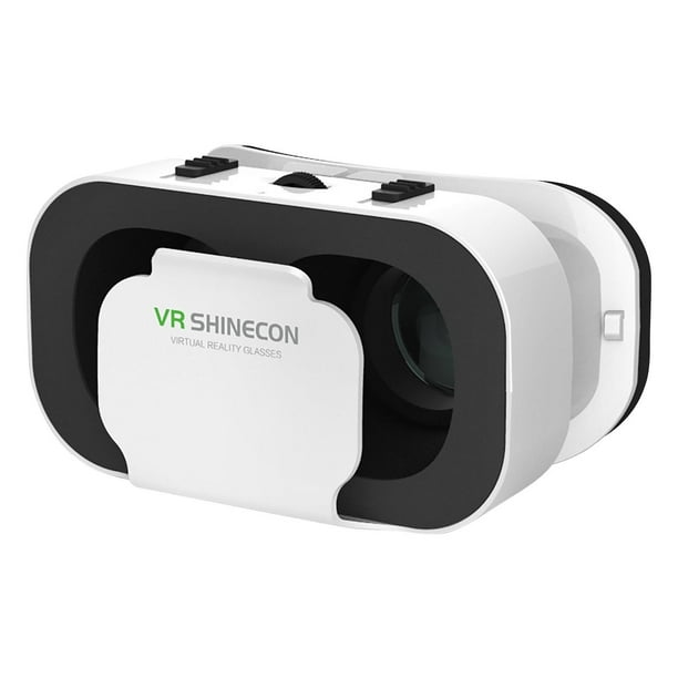 Casque VR pour Smartphone, Réalité Virtuelle 3D avec Lentilles Anti-Lumière  Bleue - Noir - Français