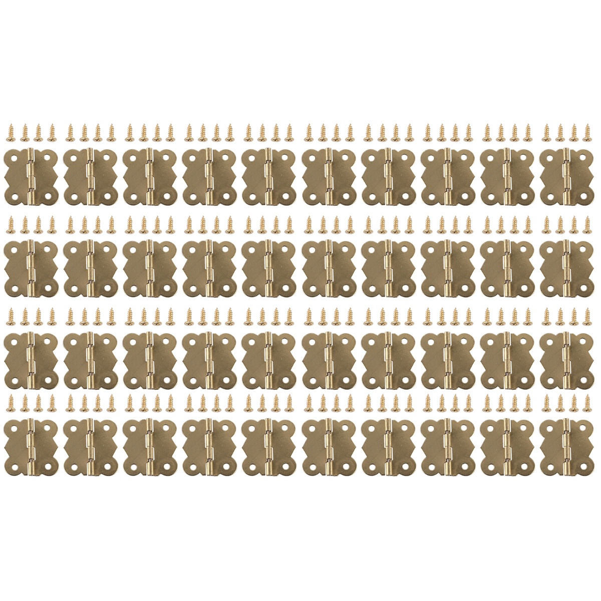 TINKSKY Hinges Mini Box Small Hinges Wooden Hinge Nest Birds Retro