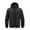 Black, variant on Daznico Winter Coats for Men,Reflective Hooded Casual Jacket Lightweight Windbreaker Outdoor Sports Lined Full Zip Up Coat for Daily Streetwear and Hiking,Size:XXL