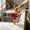 Red, variant on Kitchen Oil Filter Funnel, Grease Separator Strainer, 9.1" x 9.1" x 4.1", Plastic Mesh Screen, Reusable, Easy to Wash, Ideal for Frying, Sautéing, Cooking, Home