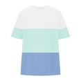 thumbnail image 4 of Camiseta Corta con Cuello Redondo Y Gota Del Hombro para las Mujeres, 4 of 4