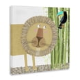 thumbnail image 2 of Stupell Industries Contemporary Lion with Bamboo Trees & Toucan Canvas Art, 17 x 17, by Carla Daly, 2 of 8