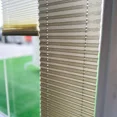 thumbnail image 4 of Naza Home Bronz Green Pleated Blinds Drapes High Shading Accordion Style Window Treatments in Caravan, 4 of 5