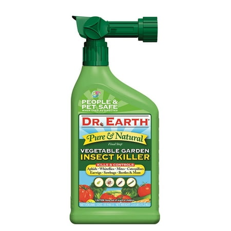 - Dr. Earth Organic & Natural Final Stop Vegetable Garden Insect Killer, 32 oz RTS