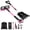 Pink, variant on Best Choice Products 39" Extendable 4 in 1 Snow Brush with Shovel, Squeegee & Ice Scraper - Lime