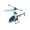 Blue, variant on Infrared Sensor Flying Drone LED Light Effects Hovering RC Aircraft Gyroscope Stabilization Low Voltage Protection for 4+ Years