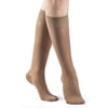 Sigvaris Well Being 120 Women's 15-20 Closed Toe Knee High Compression Stockings Taupe A